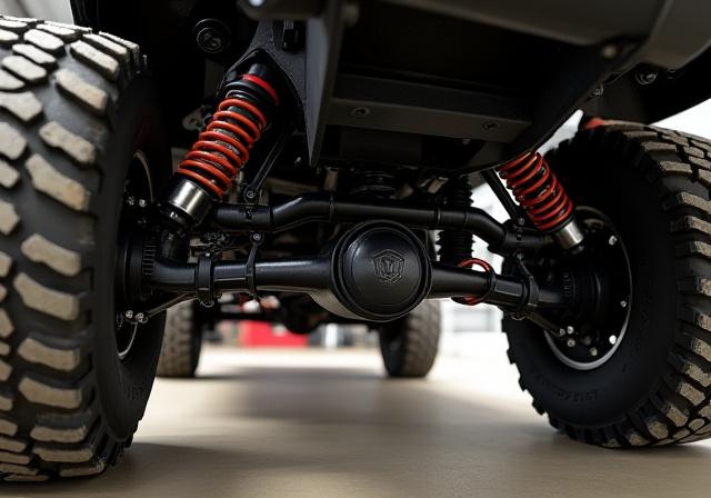 Lifted Pickup Truck Suspension