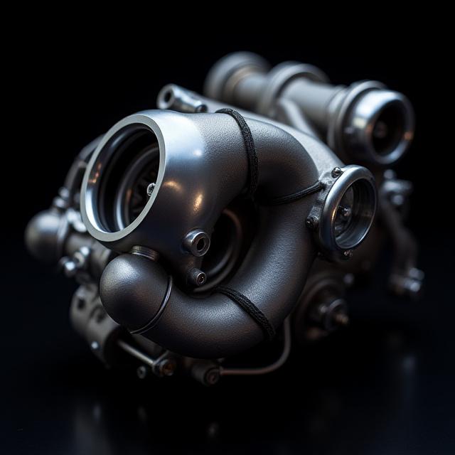 High-performance turbocharger component